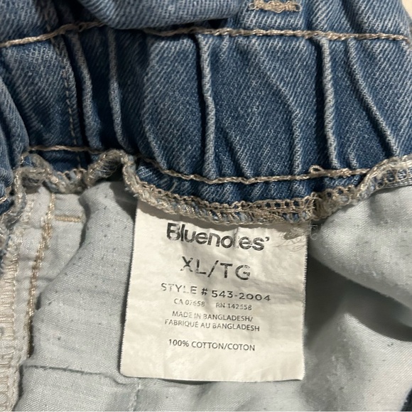 BLUE-NOTES:/DENIM SHORTS SIZE XL BLUE COLOR - Picture 5 of 7